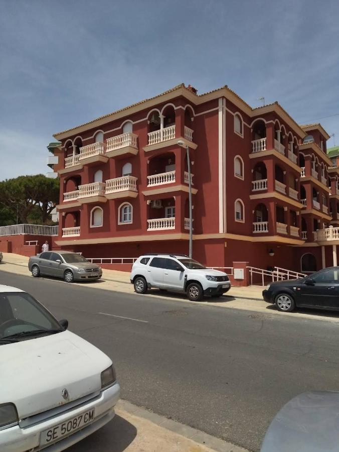 Apartamento Rojo Con Vistas Al Mar Mazagon Luaran gambar